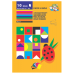 Kolaž papir Standard 10 i 15 boja u fascikli A4/A5